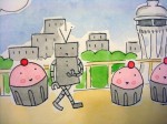 cupcake-robot