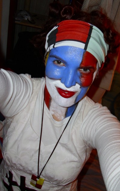 Mondrian/Bjork Halloween 2009. 