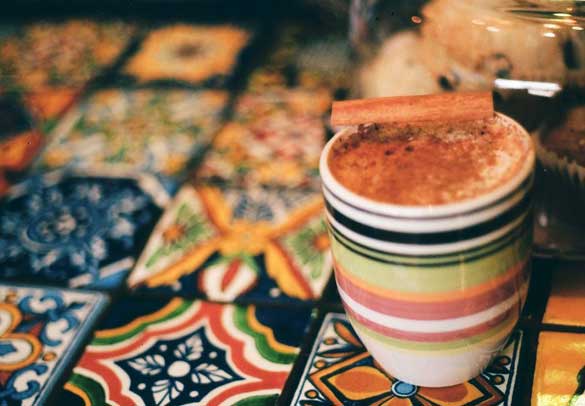 mexican mocha at beaner bar