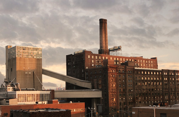 Domino Sugar Southside Brooklyn View