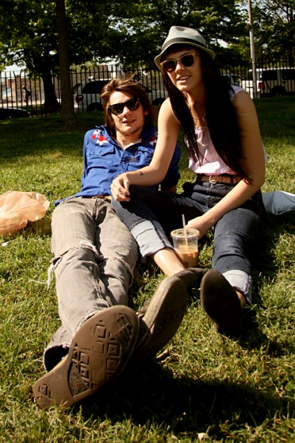 couple in mccarren park