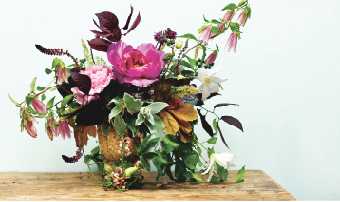 nicoletta camille floral arrangement