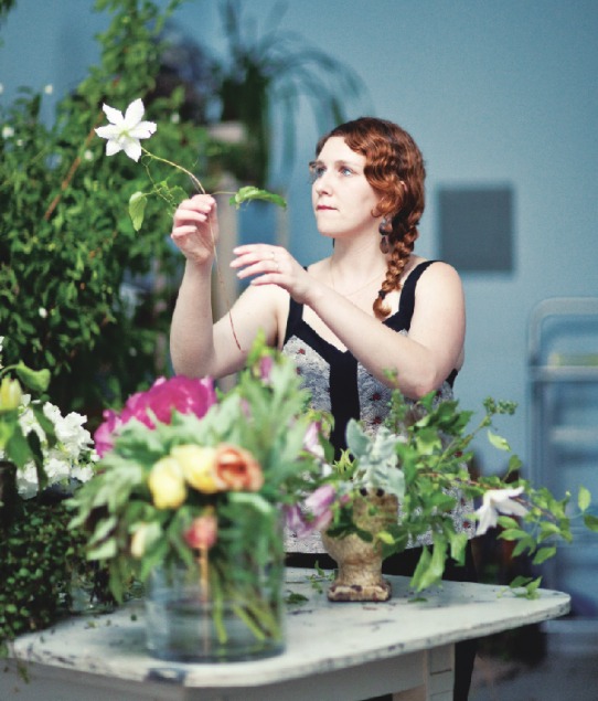 A job that allows Nicolette Camille to always be surrounded by beautiful flowers