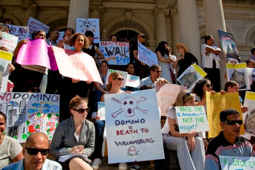 Anti-Domino Rally and City Council subcommttee meeting