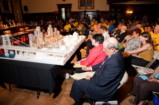 Anti-Domino Rally and City Council subcommttee meeting