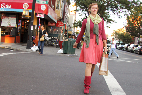 girl in crosswalk erick wolman