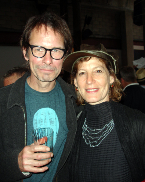 Artists Simon Lee and Wendy Klemperer.