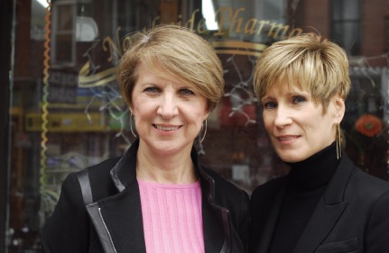 Halina Jankowitz (left) and Rachel Parker / photo by Mara Catalan