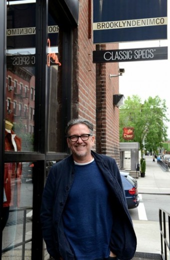 Frank Pizzurro, owner of Brooklyn Denim Co