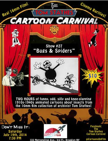 standard toykraft cartoon carnival poster