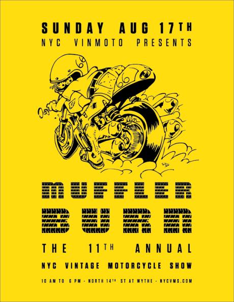 muffler burn vintage motorcyle show wiliamsburg brooklyn