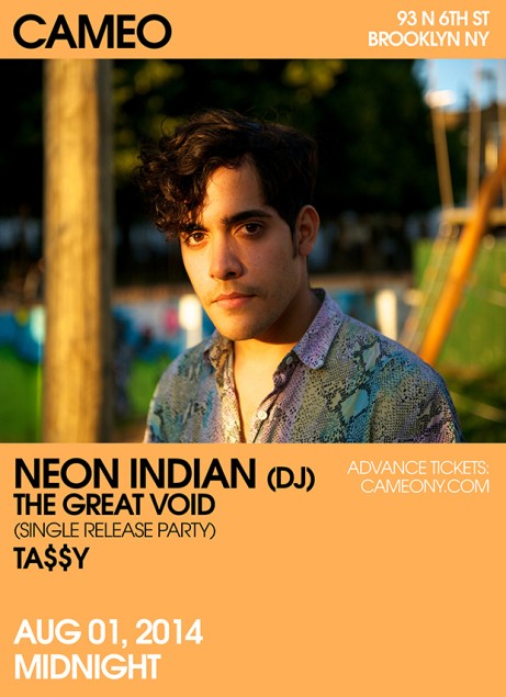 neon indian at cameo gallery