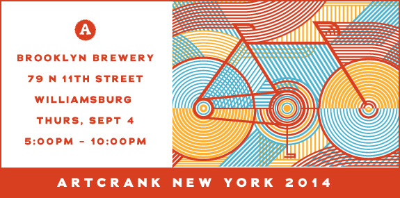 artcrank 2014 invite card